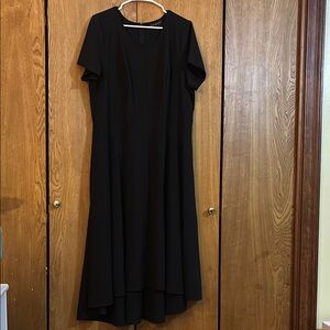 Lane Bryant Black High-Low Cocktail Dress